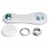 Set ocheti cu dispozitiv de atasare, culoare argintiu - 11 mm - Prym 541370